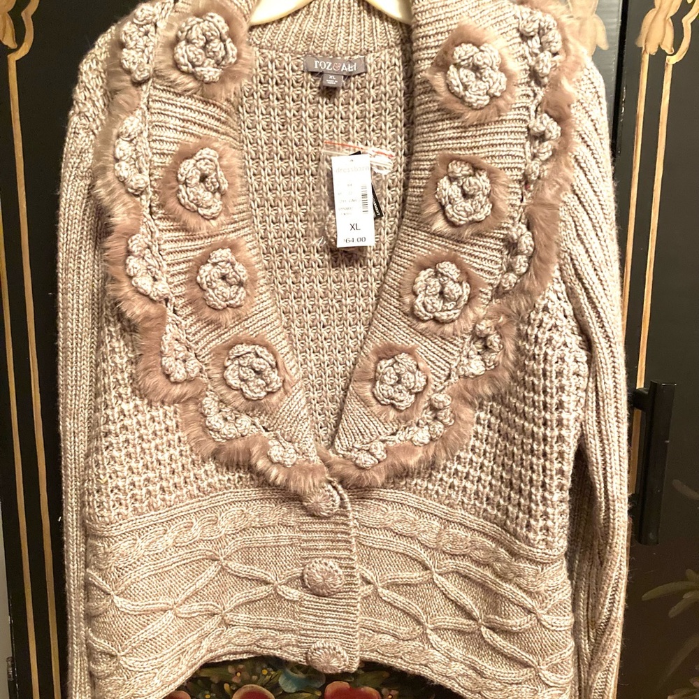 😁  Stay warm this winter, in this Beautiful Sweater!!!